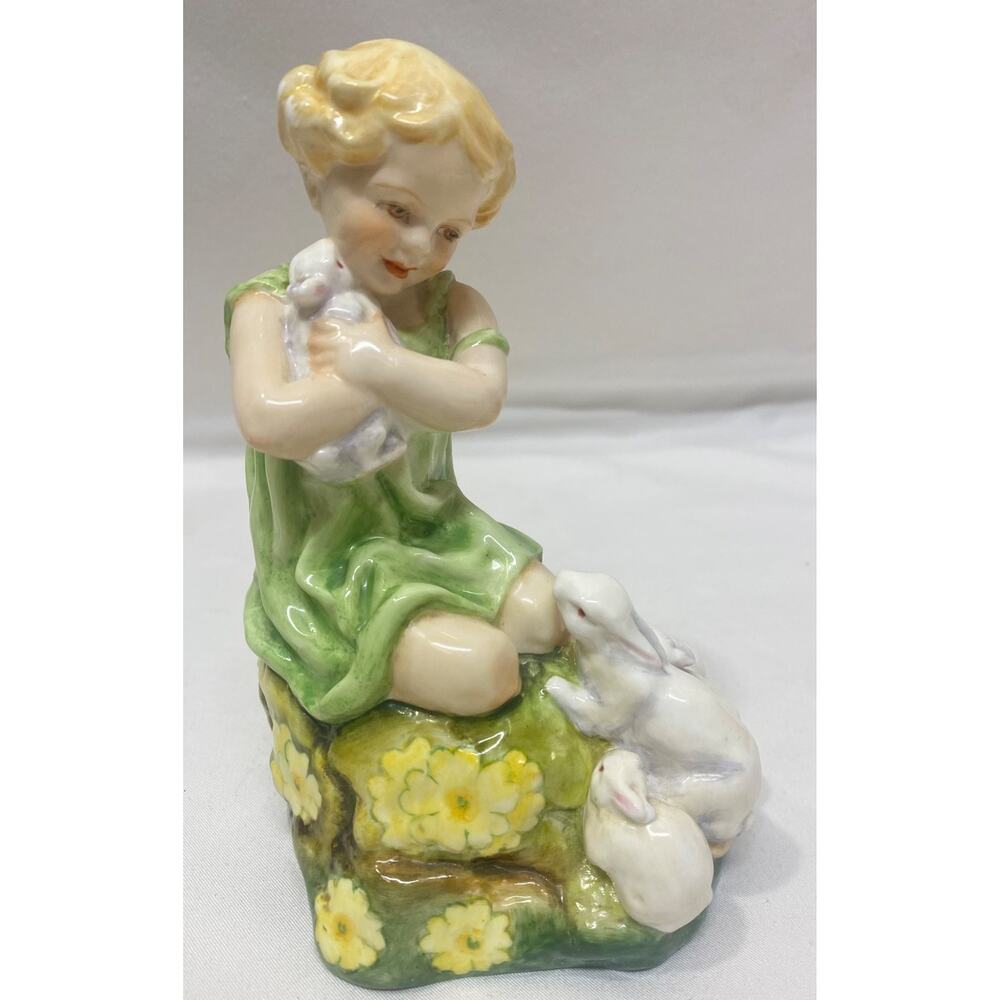 Vintage Royal Worcester Figurine: "My Favorite" #3014